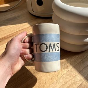 TOMS x Target mug / coffee cup — NO FLAWS 💕